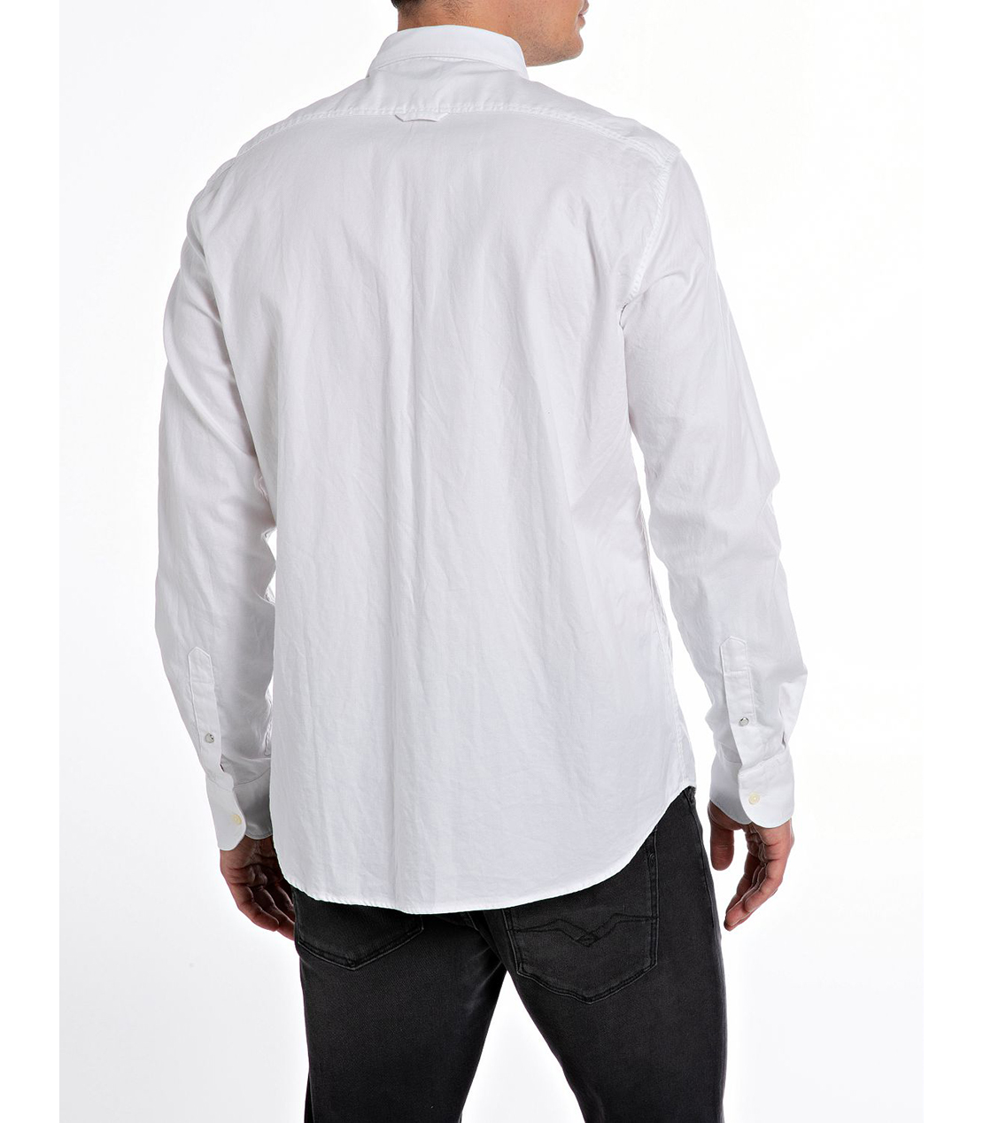 オックスフォードコットンシャツ 詳細画像 ホワイト 2